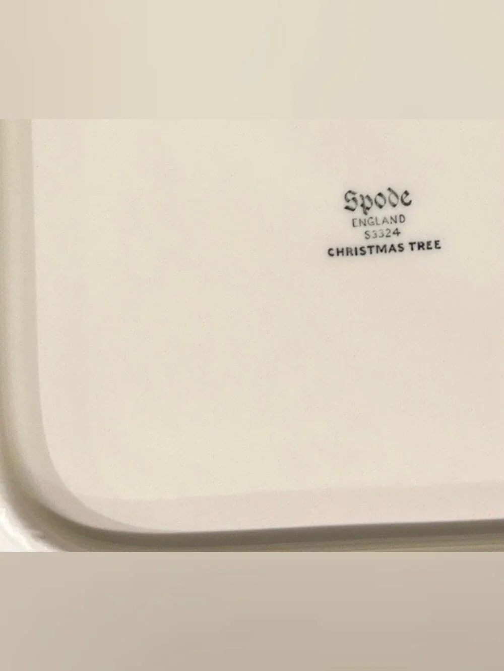 Vintage Spode Christmas Tree 9.5